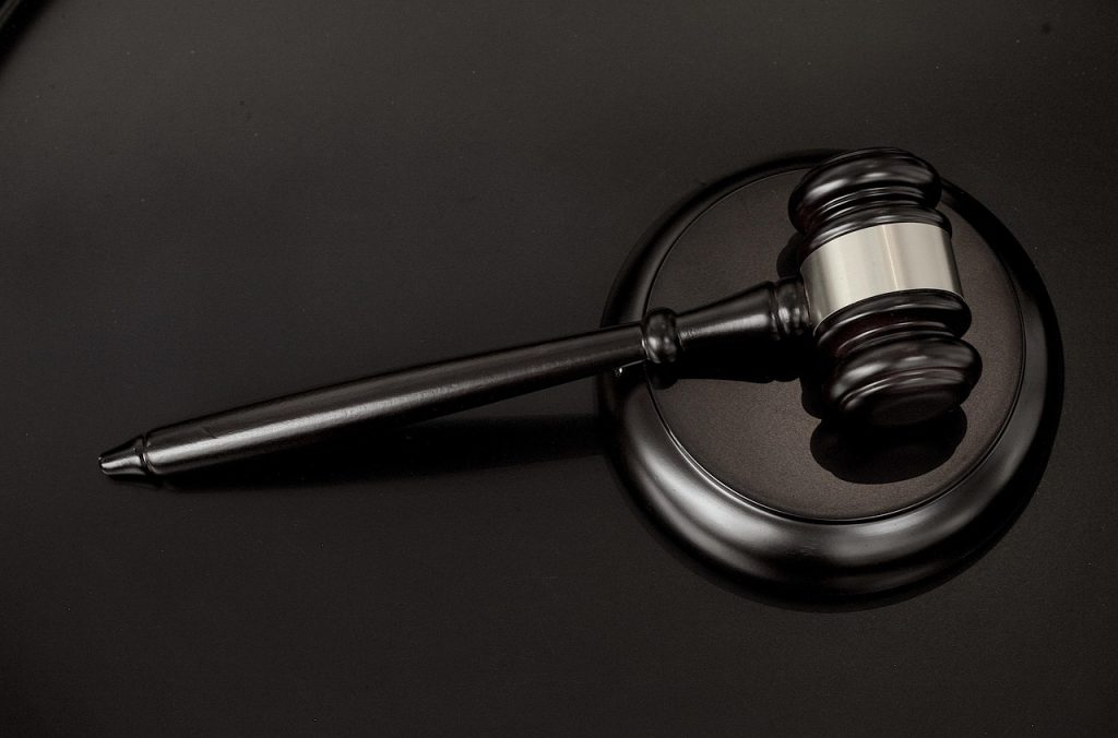 Gavel symbolizing courtroom trial in personal injury cases